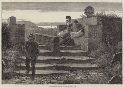コーニッシュ教会の墓地、セントレヴァン、ランズエンド 作： Frank Dadd